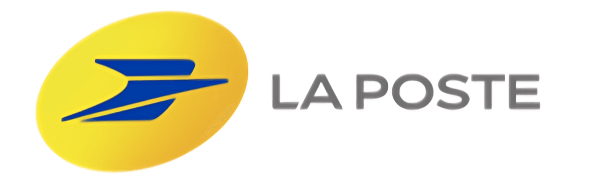 Postal partner logo: La Poste (France)