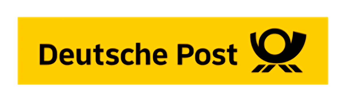 Postal partner logo: Deutsche Post