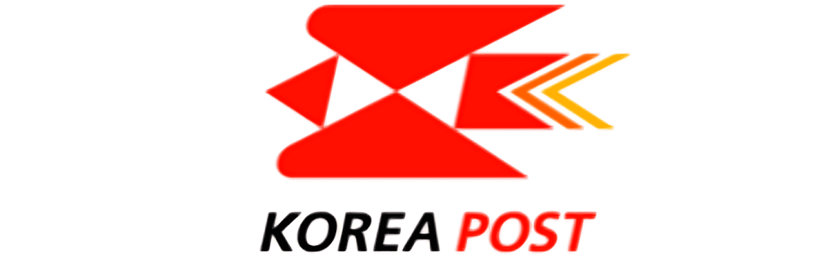 Postal partner logo: Korea Post