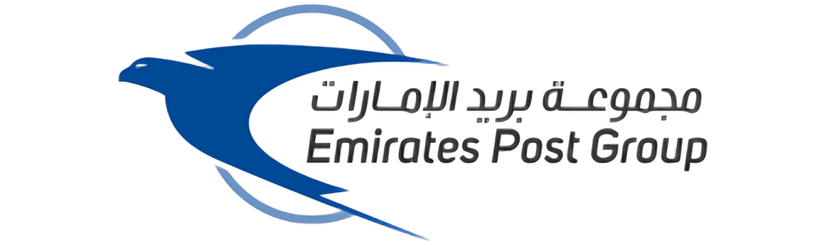 Postal partner logo: Emirates Post Group